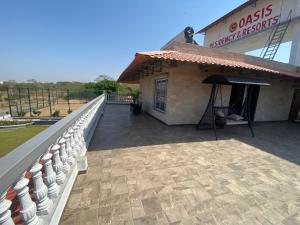 Balkón nebo terasa v ubytování Oasis Residency and Resorts