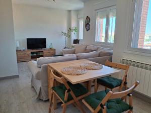 Et opholdsområde på La Vivienda de Morales