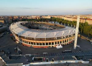 Άποψη από ψηλά του Mansarda Inalpi Arena Lingotto