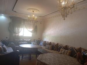 Istumisnurk majutusasutuses Glamour Appartement