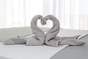 Ein Bett oder Betten in einem Zimmer der Unterkunft Studio Andrea