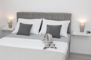 Ein Bett oder Betten in einem Zimmer der Unterkunft Studio Andrea