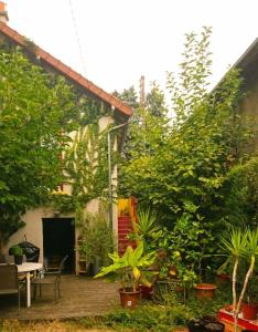 Zahrada ubytování Maison de Charme