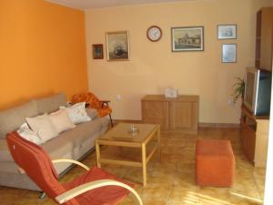 TV a/nebo společenská místnost v ubytování Blue Holidays Apartment