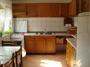 Kuchyň nebo kuchyňský kout v ubytování Blue Holidays Apartment