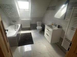 Koupelna v ubytování Apartmány Kadov 88