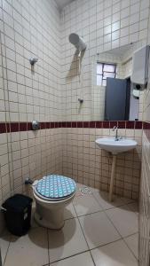 Vannituba majutusasutuses Casa para até 16 pessoas no Lurdes, perto da Savassi BH