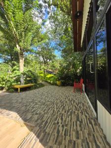 Vườn quanh Cabaña Alpina Monte Carlo