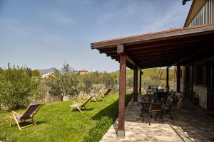 A garden outside Agriturismo S. Apollinare
