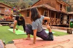 Majutusasutuse Sacred Valley Mystic Tribe külastajad