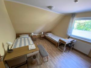 Katil atau katil-katil dalam bilik di Haus Willbrok