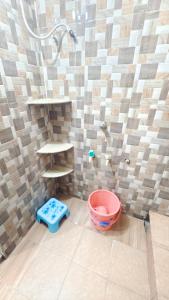 Ένα μπάνιο στο Shri Bhagwati Guest House