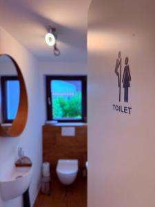 Koupelna v ubytování Blaue Lagune-Ferien mit Stil