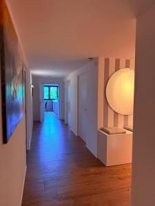 TV a/nebo společenská místnost v ubytování Blaue Lagune-Ferien mit Stil