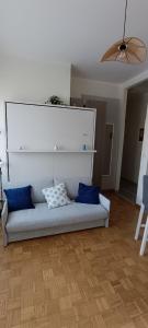 Χώρος καθιστικού στο Appartamento Volta