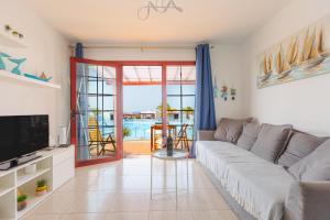 Χώρος καθιστικού στο Fuerteventura holiday 22 Sun Beach