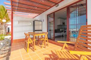 Η κουζίνα ή μικρή κουζίνα στο Fuerteventura holiday 22 Sun Beach
