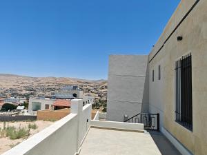 a view from the side of a building at Hayyan in Wadi Musa