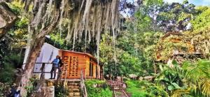 Zahrada ubytování Hotel Campestre Rocas Del Paraíso