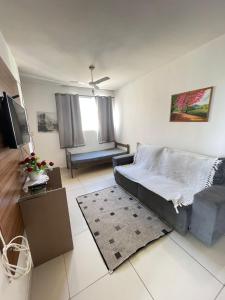 Postel nebo postele na pokoji v ubytování Recanto David + 2 fotografie