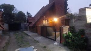 Bygningen som feriehuset ligger i