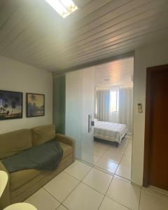 Postel nebo postele na pokoji v ubytování Flat Bela Amarração