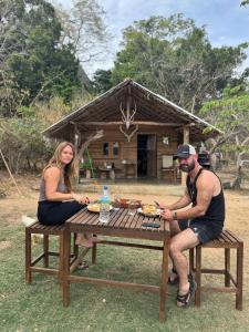 Hosté ubytování Leopardbay Cabanas Arugambay