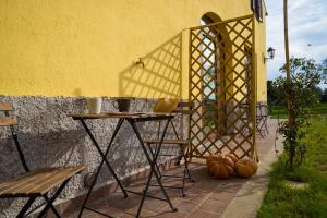 Balkón nebo terasa v ubytování Agriturismo Sensi