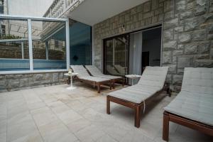 Posezení v ubytování Villa Solis