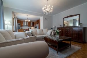 Posezení v ubytování Villa Solis