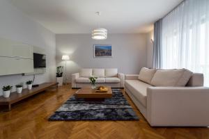 Posezení v ubytování Villa Solis