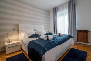 Postel nebo postele na pokoji v ubytování Villa Solis