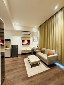 Ruang duduk di Airliv One Eleven