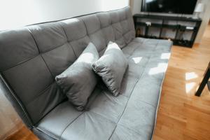 Χώρος καθιστικού στο Stylisches City -Apartment