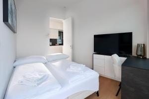 Ein Bett oder Betten in einem Zimmer der Unterkunft Villa Agapanthus