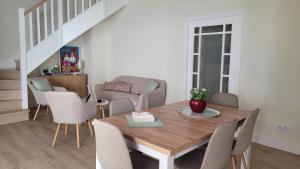 Χώρος καθιστικού στο Egeria Casa Jardín