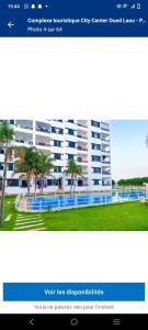 Πισίνα στο ή κοντά στο Appartement a Oued laou complexe cité cinter +1 φωτογραφίες