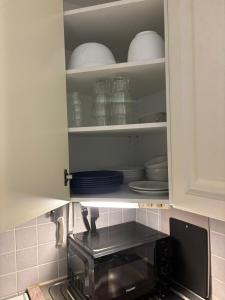 Η κουζίνα ή μικρή κουζίνα στο Central Studio in Vaasa with Free Parking