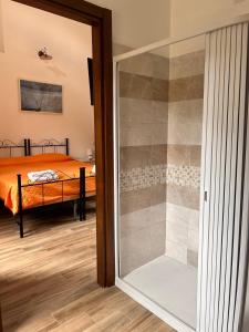 Koupelna v ubytování Agriturismo Nonno Ninuccio
