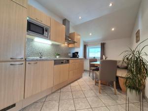 Kuchyň nebo kuchyňský kout v ubytování Appartement Skorpion