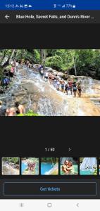 a picture of a river with people in the water at Bayview Luxury Retreats 