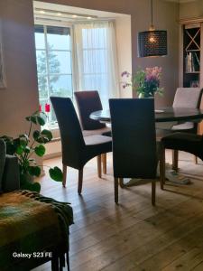 Χώρος καθιστικού στο Koselig hus i Valdres
