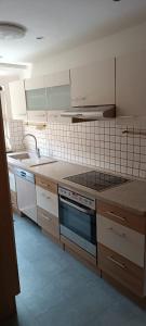 Kuchyň nebo kuchyňský kout v ubytování 2-Zimmer 1