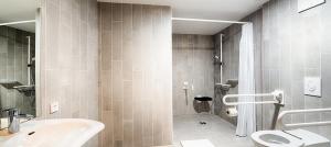 Koupelna v ubytování B&B Hotel Bamberg