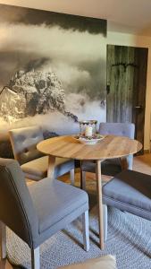 Χώρος καθιστικού στο Haus Frankl