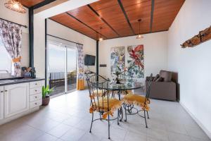 Posezení v ubytování Casa Los Bernales