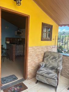 Ruang duduk di Chalé da Jajá 2