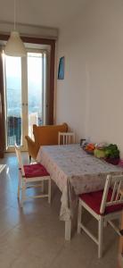 Posezení v ubytování Stanza luminosa e panoramica