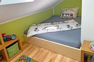 Postel nebo postele na pokoji v ubytování Haus Rümmele - Ferienwohnung 1