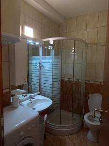 Koupelna v ubytování Čar Studio Apartments